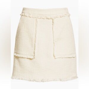 Cinq a sept Jaycie Cotton Tweed skirt sz 12